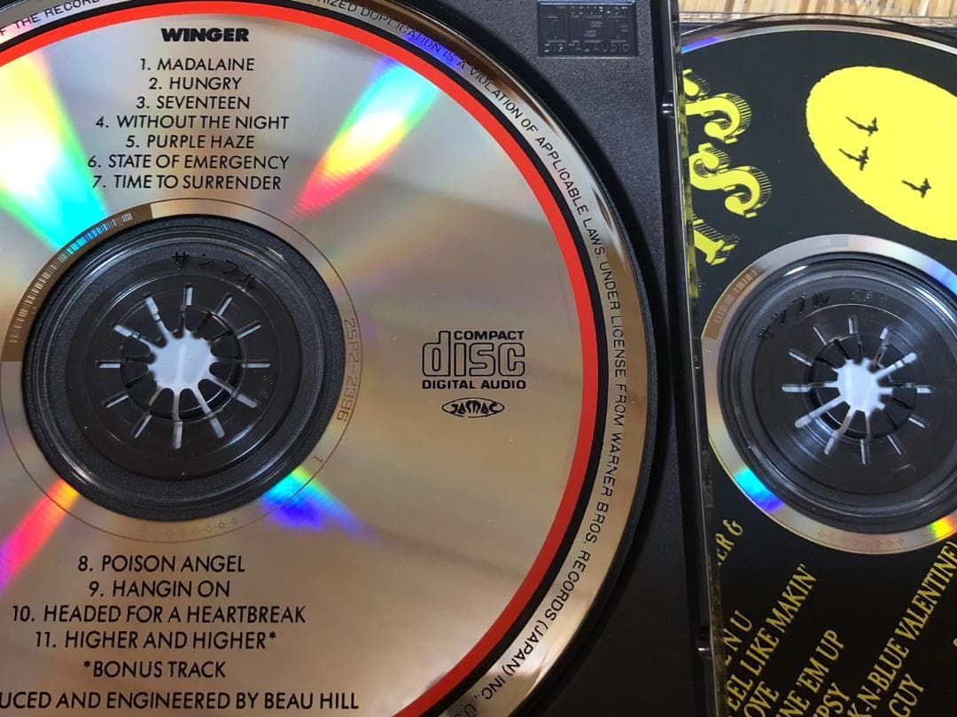 CD　ロック　メタル　プロモ　10タイトル