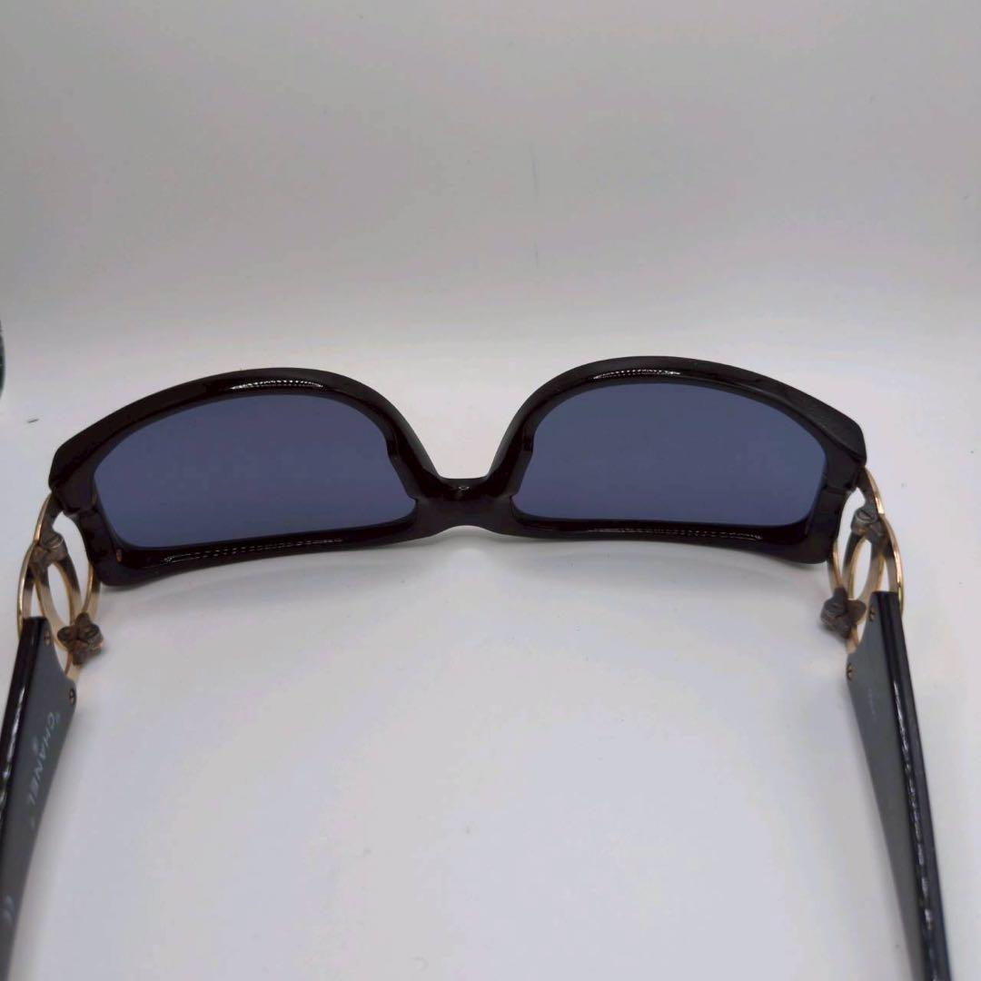 希少　CHANEL シャネル　サングラス　ココマーク　ブラック　ゴールド　y2k