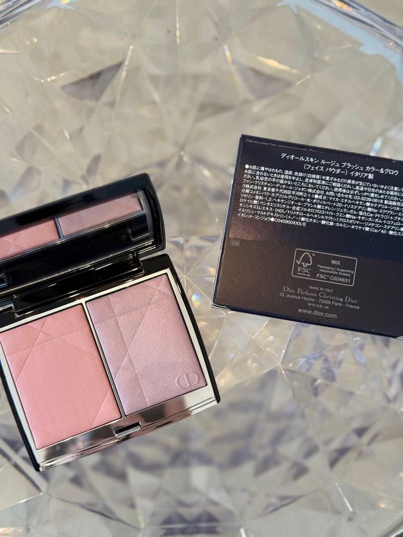 Dior ディオールスキンルージュブラッシュ　カラー&グロウ　チーク　ハイライト