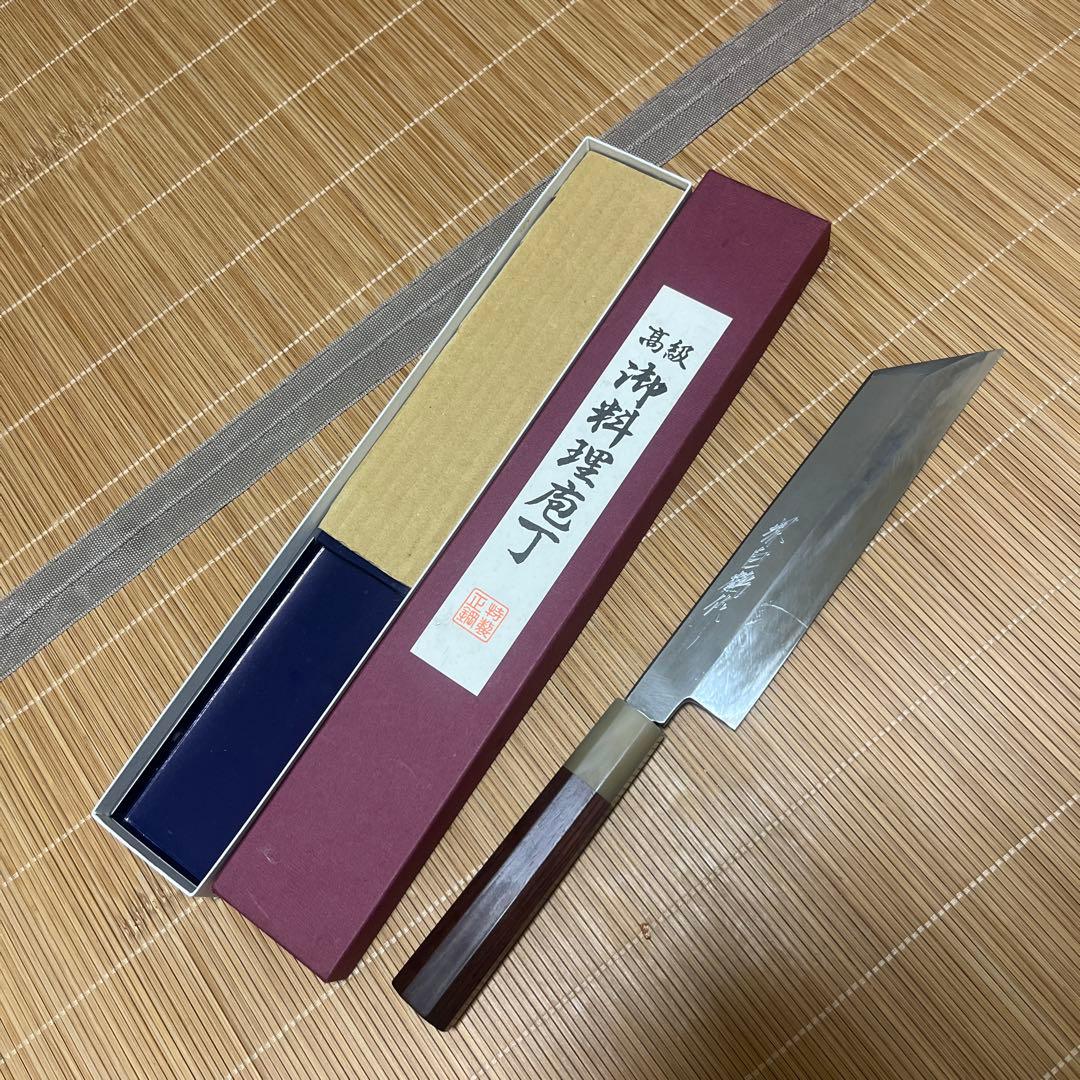 剥き物　包丁　白ニ銅