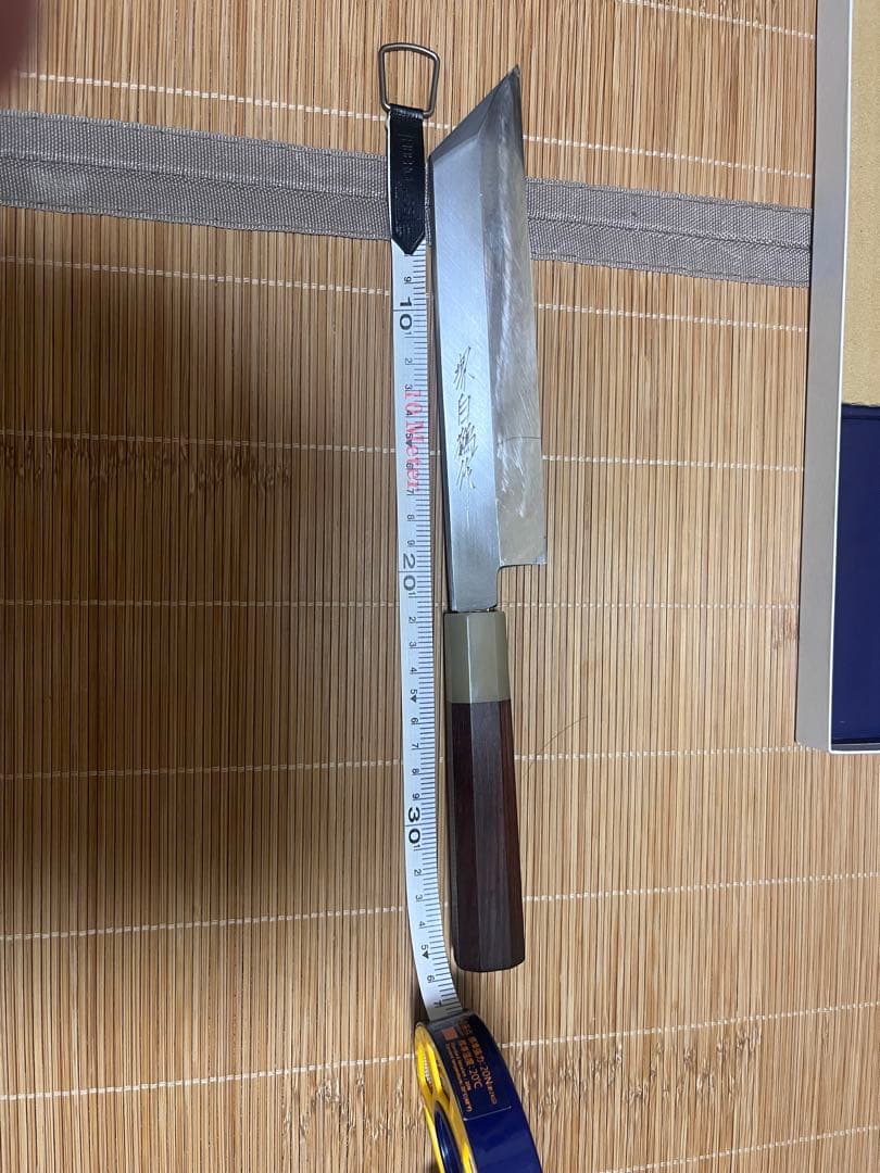 剥き物　包丁　白ニ銅