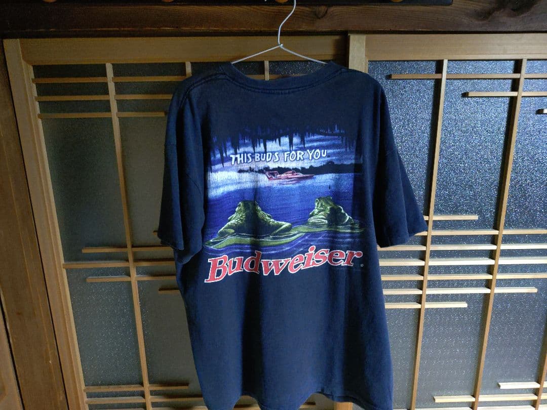 希少XL　デルタ バドワイザー　THIS BUDS FOR YOU Tシャツ