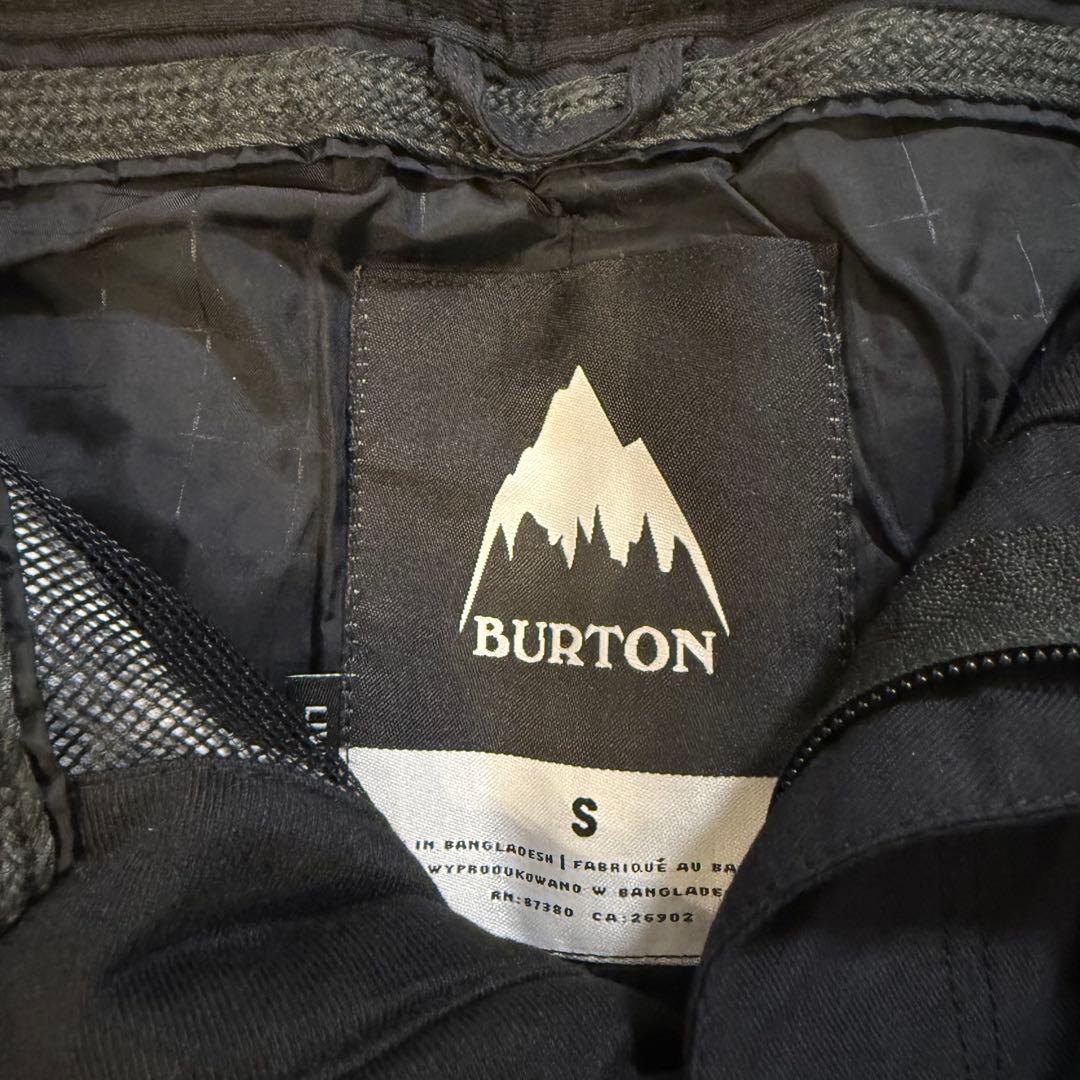 BURTON スノーボードパンツ S ブラック