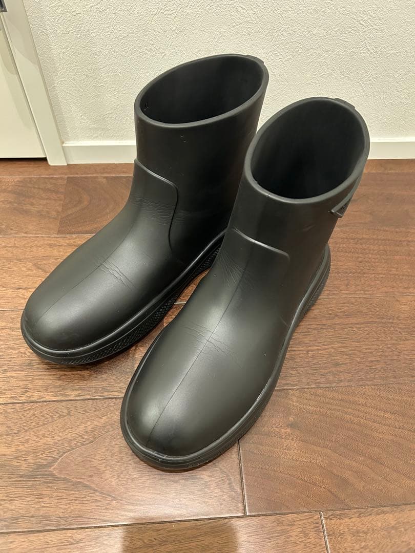 PRADA ブラック レインブーツ　41