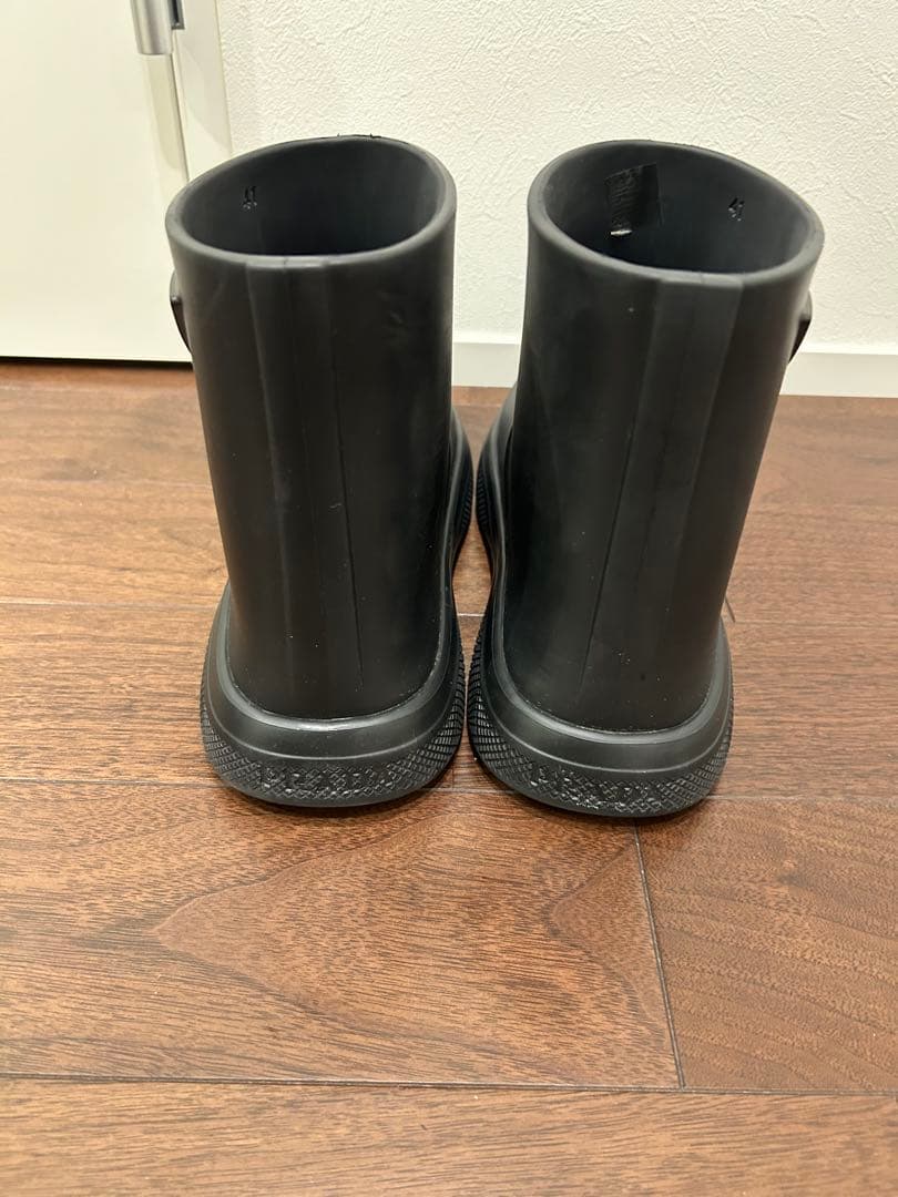 PRADA ブラック レインブーツ　41