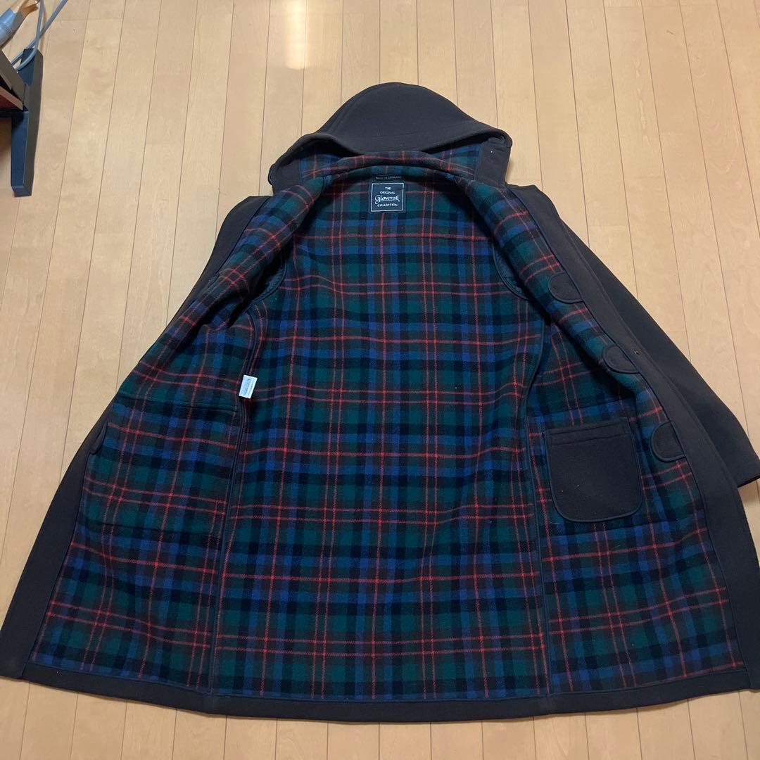 Gloverall ダッフルコート 38 ブラウンタータン