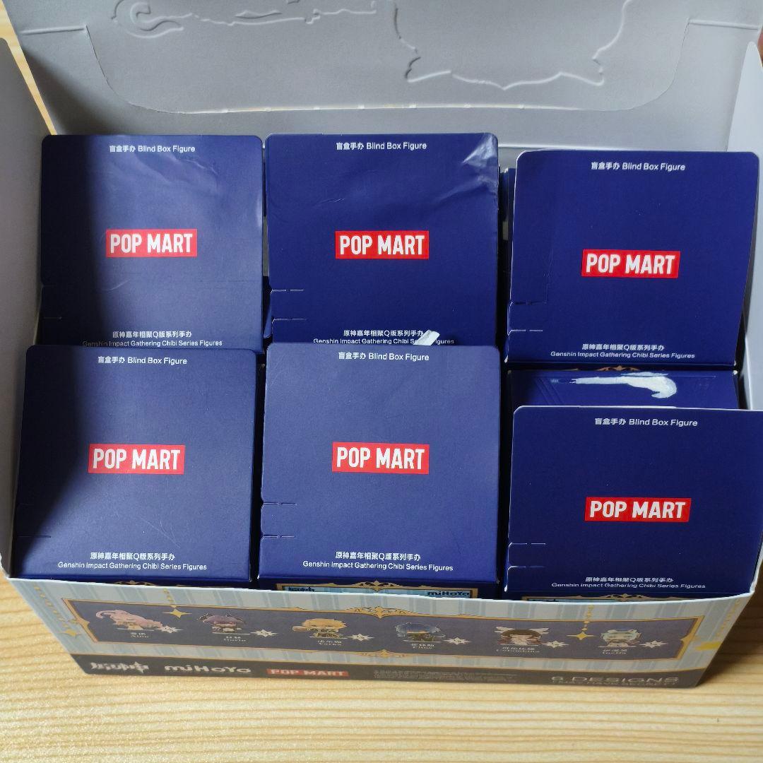 POPMART 原神　Gathering Chibi フィギュア　アソートBOX