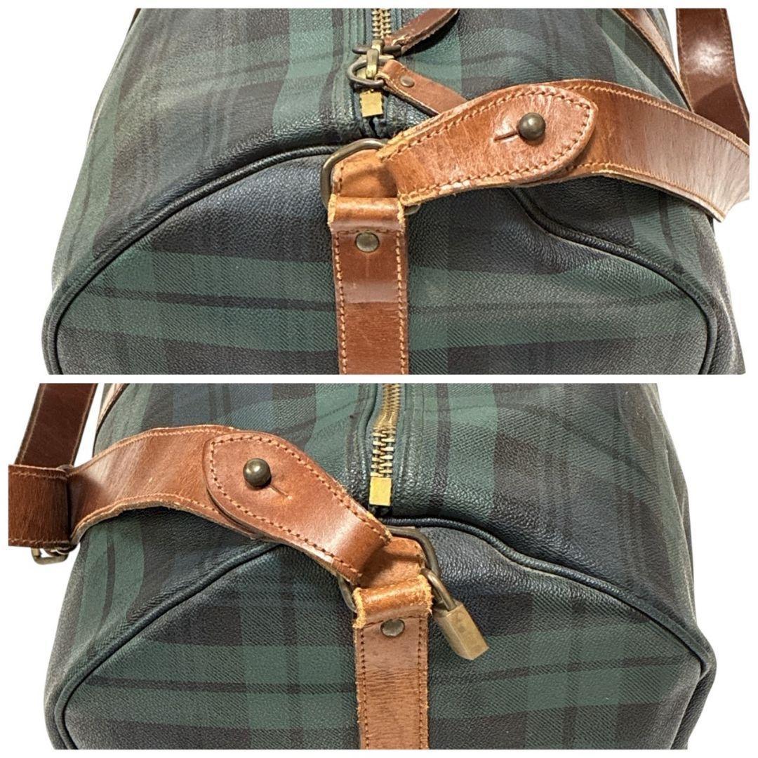 【美品】ポロラルフローレン ボストンバッグ 2way ショルダー 本革 大容量