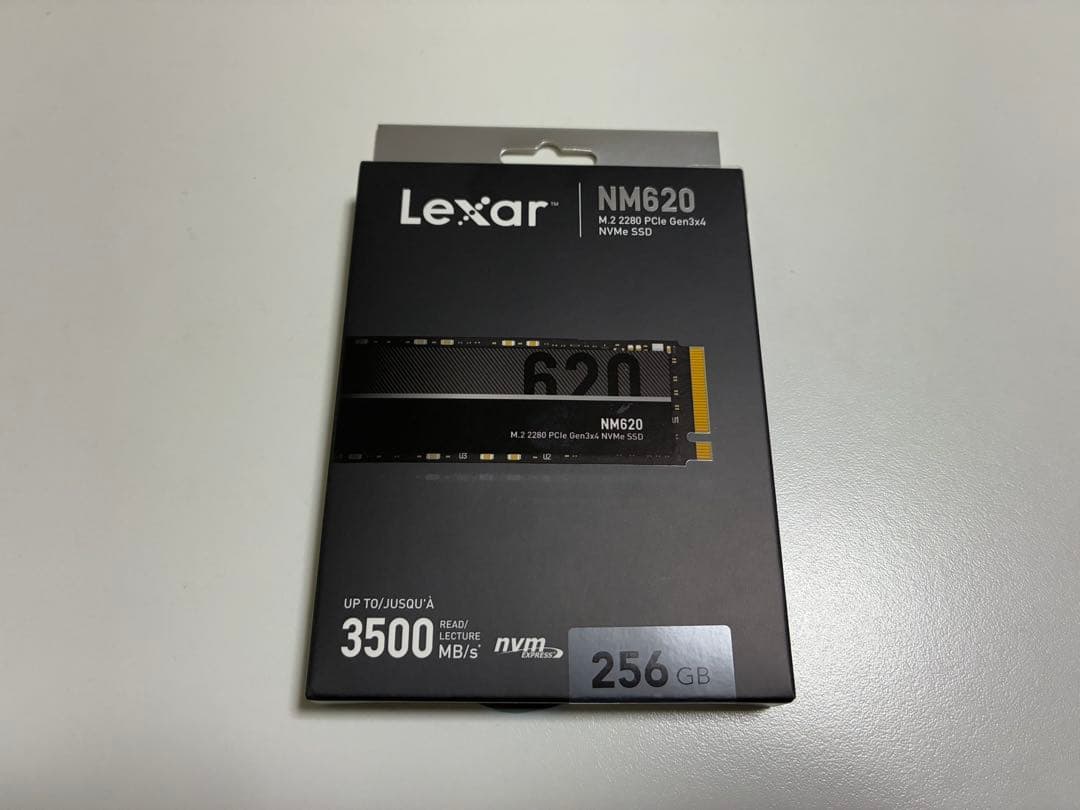 内蔵型SSD Lexar M.2 2280 PCIe Gen3x4 NVMe 256 SSD