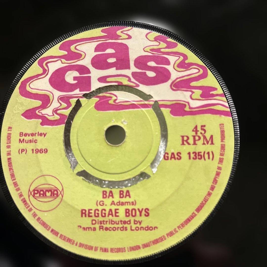 REGGAE BOYS - BA BA 1969 レゲエ レコード
