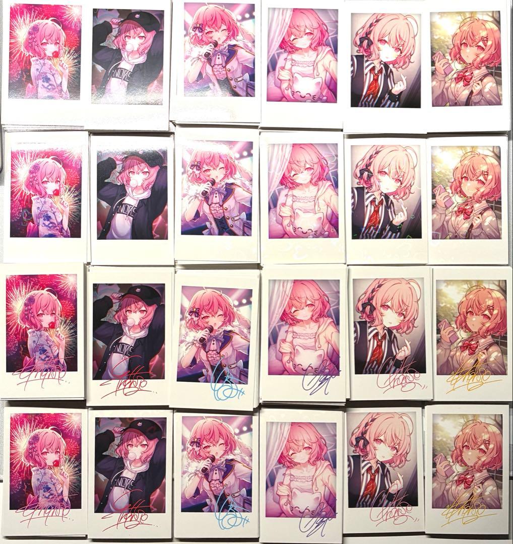 【2月中1万値下げ】箔押し　なるせ　nqrse カード　チェキ風　デジタルサイン