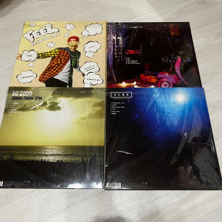 2PM ジュノ　LP盤　ミダレテミナ　FEEL SOGOOD DSMN