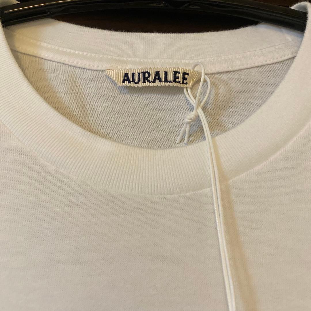 【試着のみ】AURALEE オーラリー サイズ3 白Tシャツ