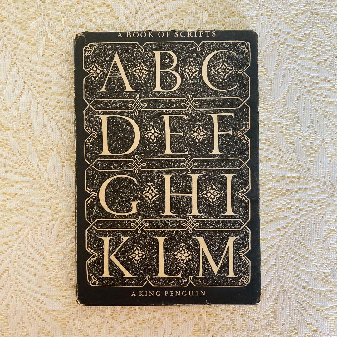 洋書　古書　初版　A Book of Scripts　キングペンギンNo.48