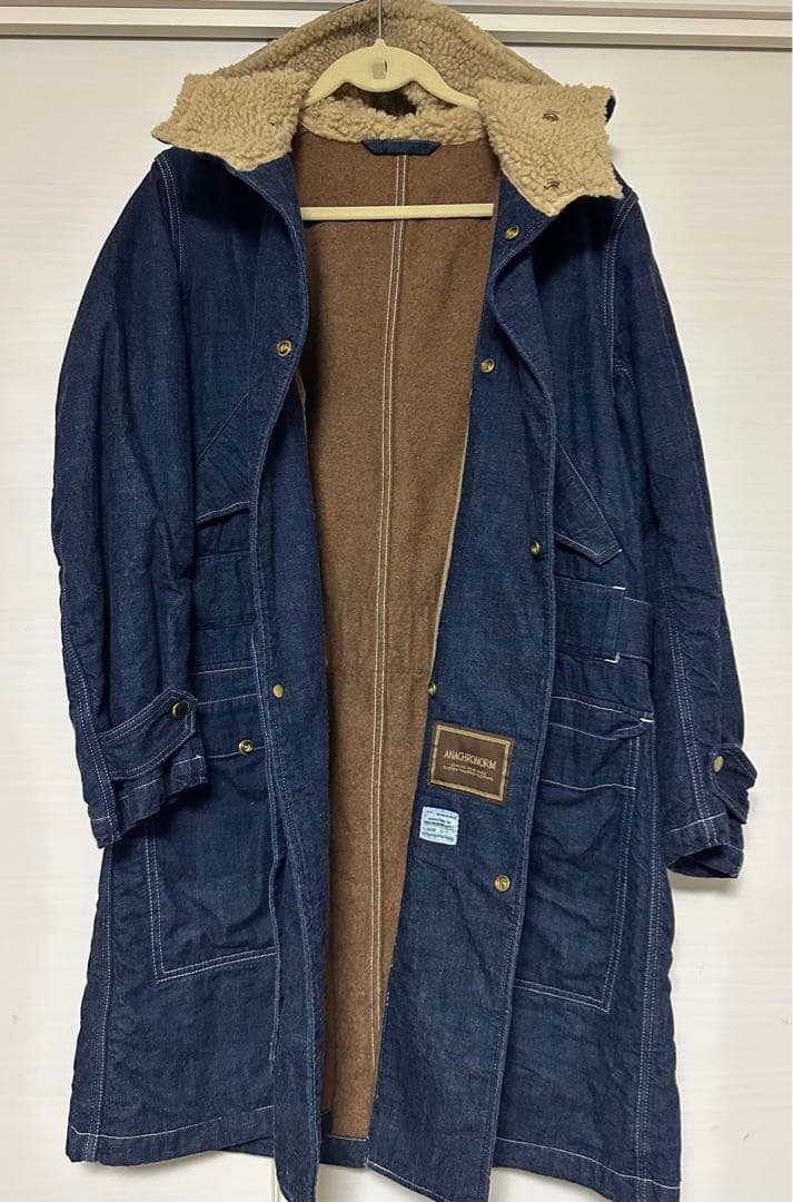 ジャケット・アウター ANACHRONORM Denim Hooded Coat [INDIGO]