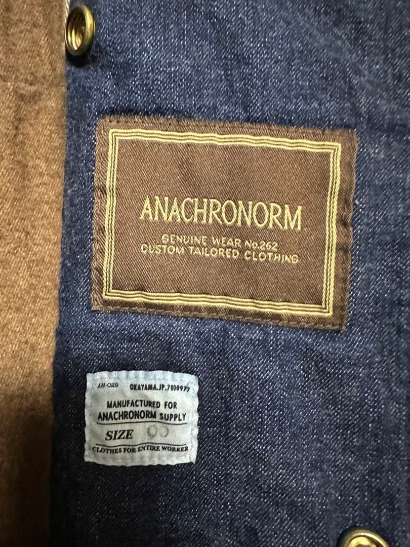 ジャケット・アウター ANACHRONORM Denim Hooded Coat [INDIGO]
