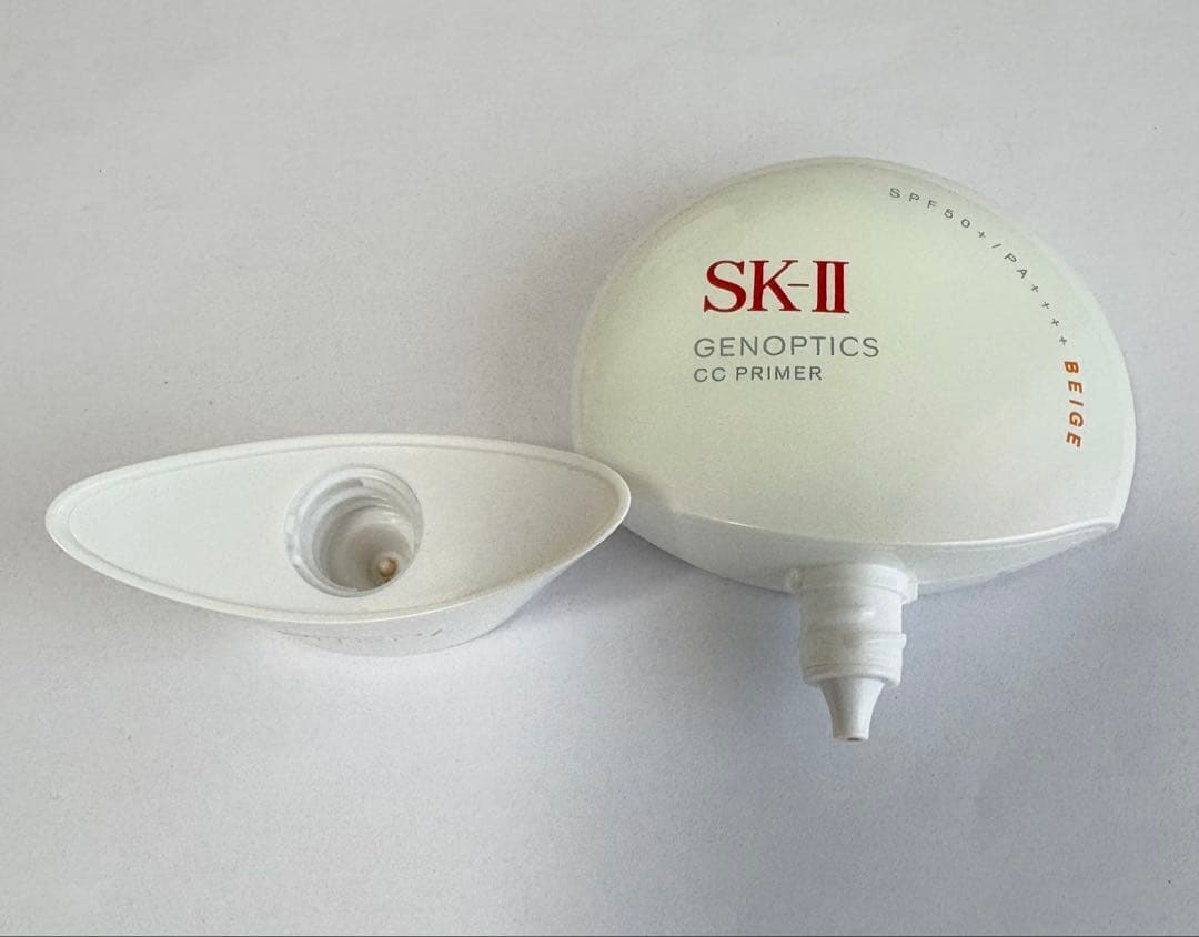 【ほぼ未使用】SK-II ジェノプティクス CC プライマー　ナチュラルベージュ