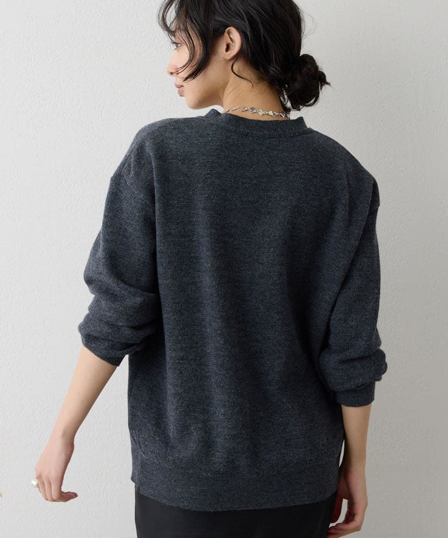 Whim Gazette ミラノリブカーディガン美品