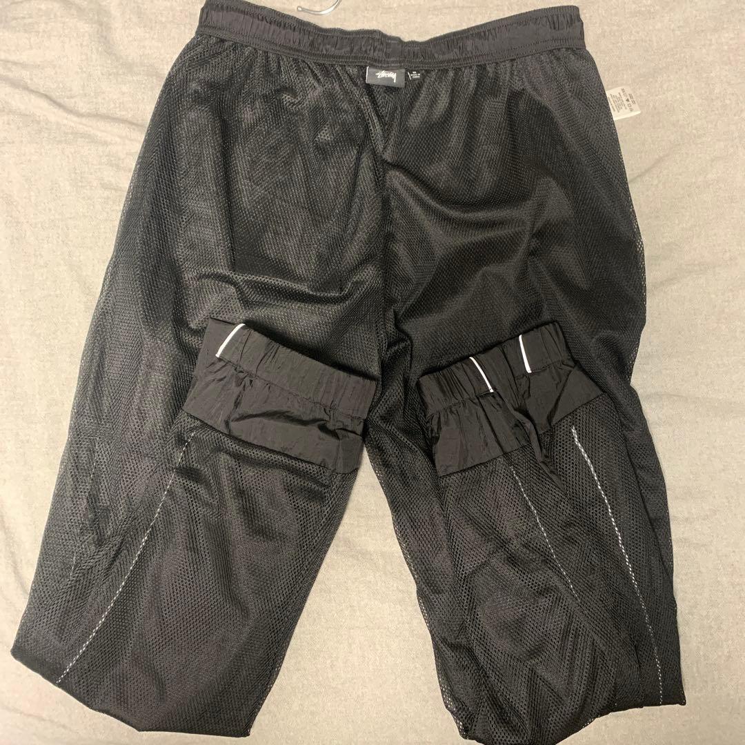 【セットアップ】Stussy ブラック ハーフジップ アウター