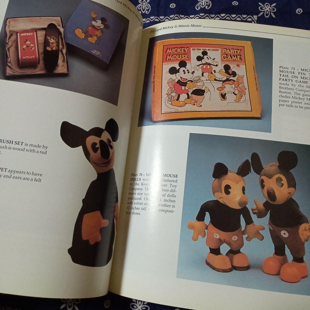 希少　Disney collectibles ミッキー　ビンテージ　USA　洋書