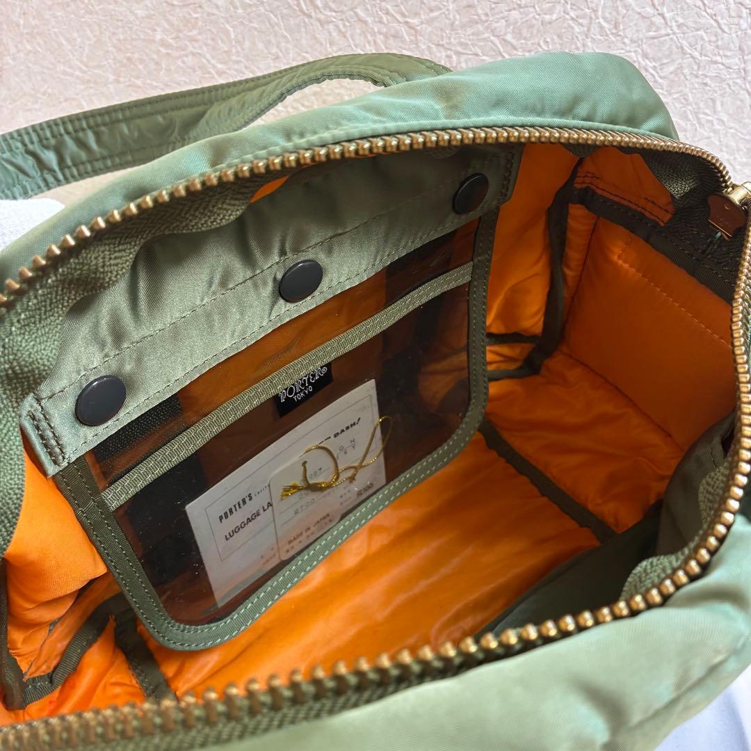 [未使用級] PORTER　タンカー　ダッフルバッグ　セージグリーン　ボストンL