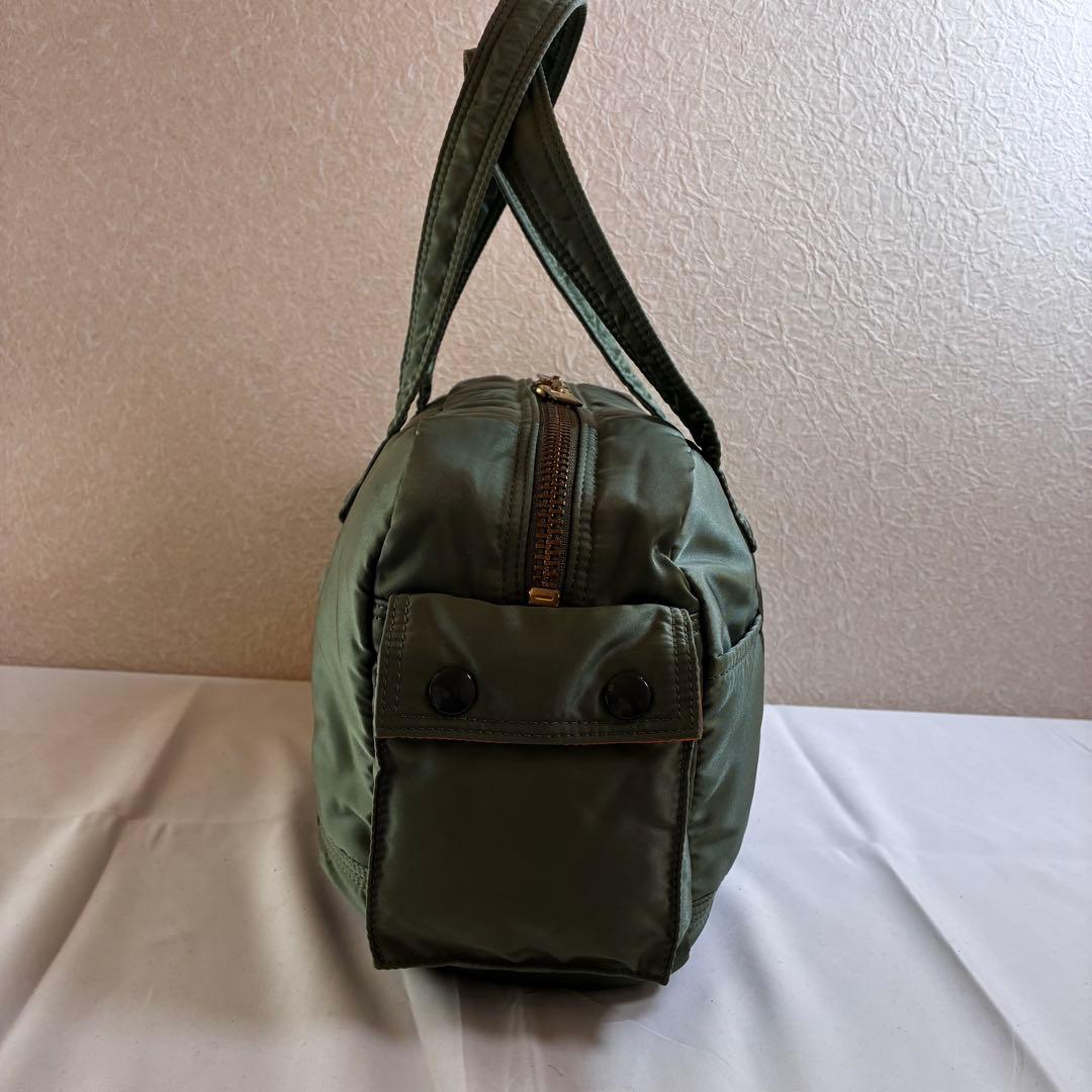 [未使用級] PORTER　タンカー　ダッフルバッグ　セージグリーン　ボストンL