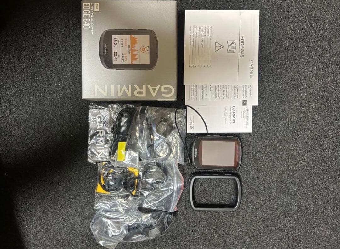美品 GARMIN EDGE 840 solar GPSサイクルコンピューター