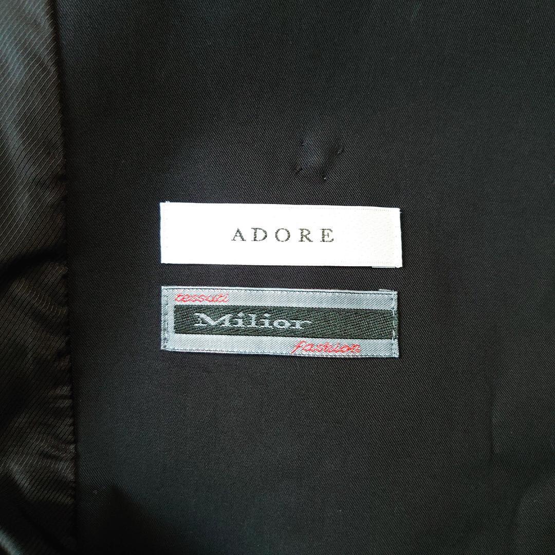 ADORE アドーア Milior テーラードジャケット ショート丈 濃紺 36