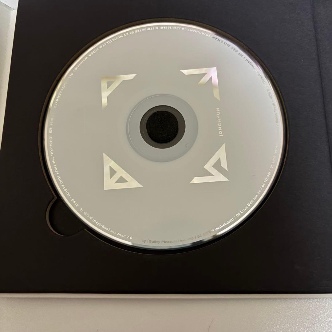 ジョンヒョン ソロアルバム CD 3枚セット BASE