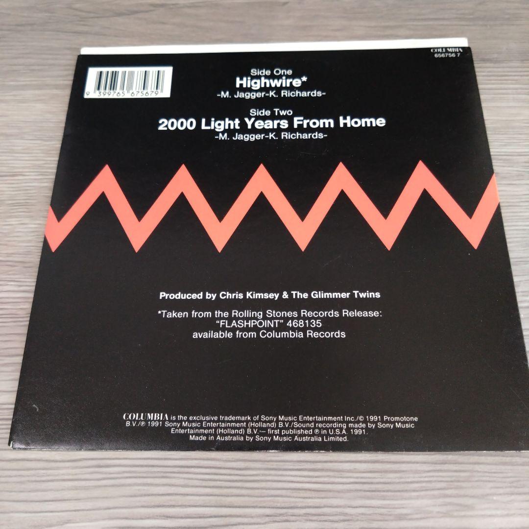 The Rolling Stones Highwire オーストラリア盤レコード