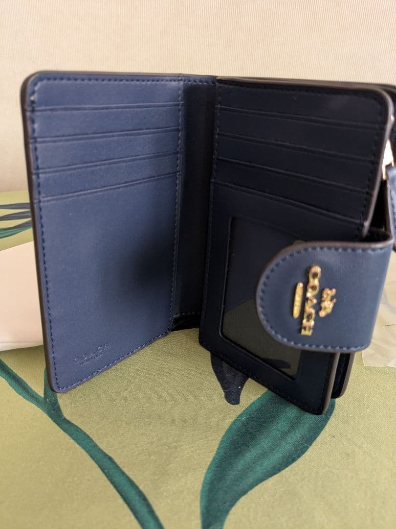 COACH カフェファ 二つ折り財布