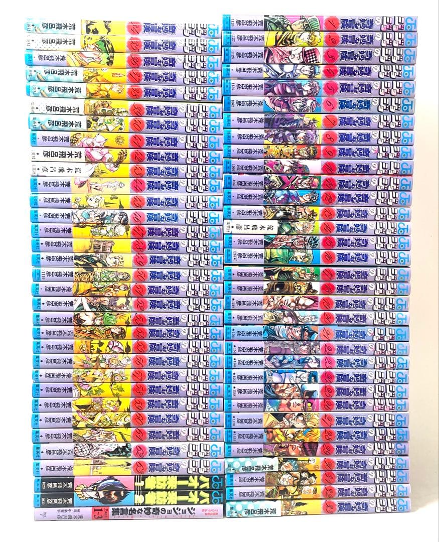 ジョジョの奇妙な冒険 全巻セット 1〜63巻+おまけ3冊 荒木飛呂彦