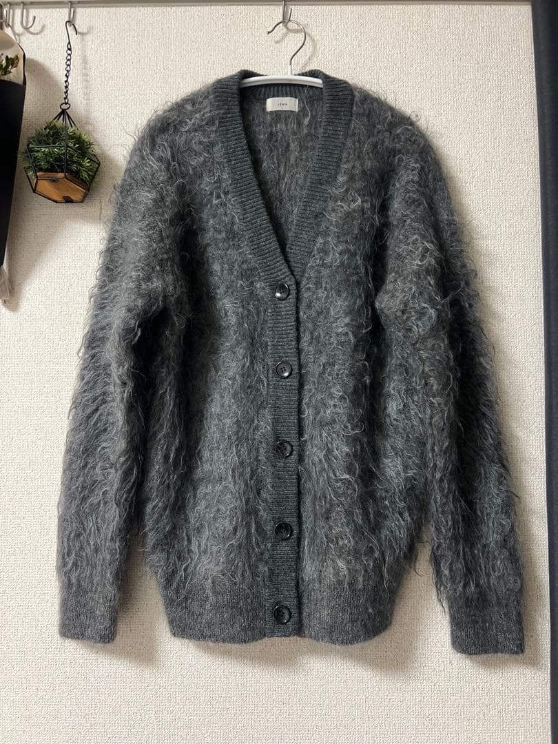イエナ キッドモヘヤニットカーディガン