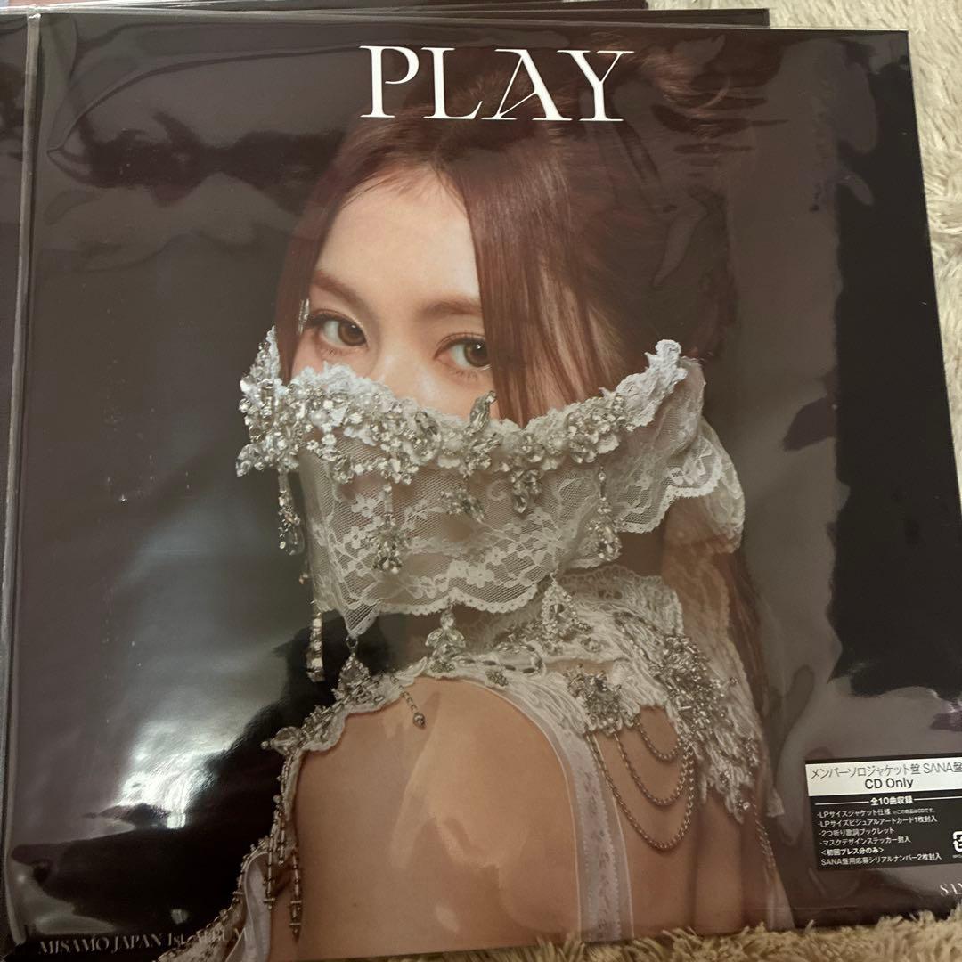 MISAMO サナ CD 10枚 PLAY サナ盤 ソロジャケット盤