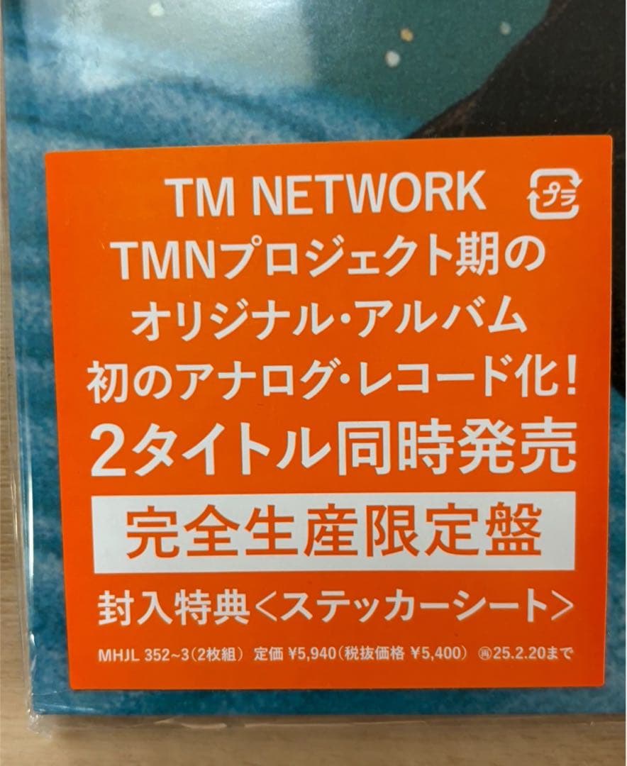 TM NETWORK EXPO レコード新品未使用
