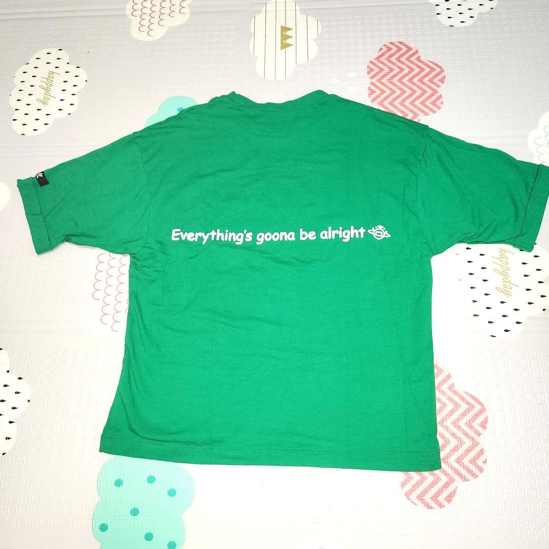 【極美品】Marble グリーン 5分袖Tシャツ レディース