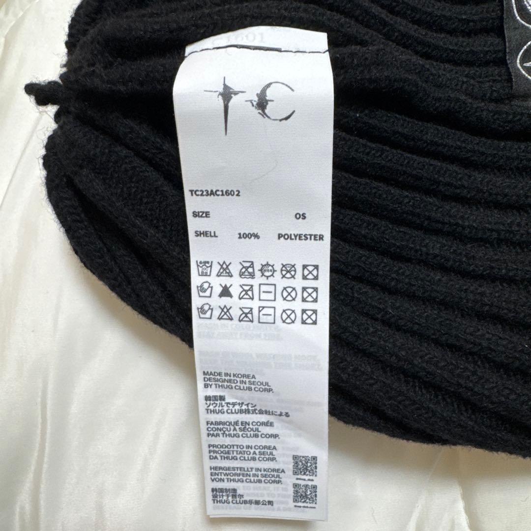 THUG CLUB TC EMBLEM BASIC BEANIE ビーニー