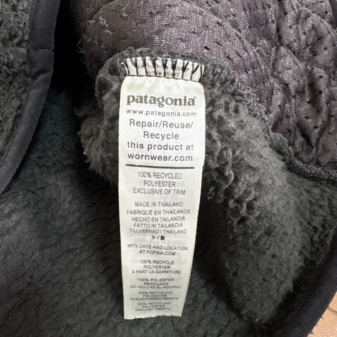Patagonia ブラック フリースベスト S