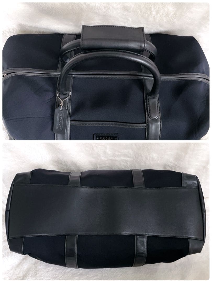 【極美品】COACH ボストンバッグ 大容量 旅行 出張 キャリーバッグ 黒