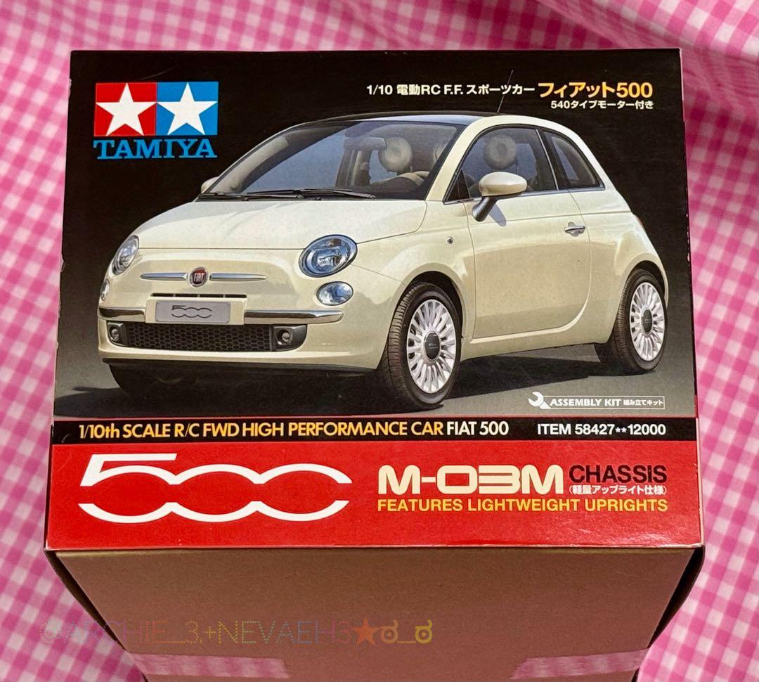 ラスト1台◆未開封キット★タミヤ★フィアット500◆M-03Mシャーシ