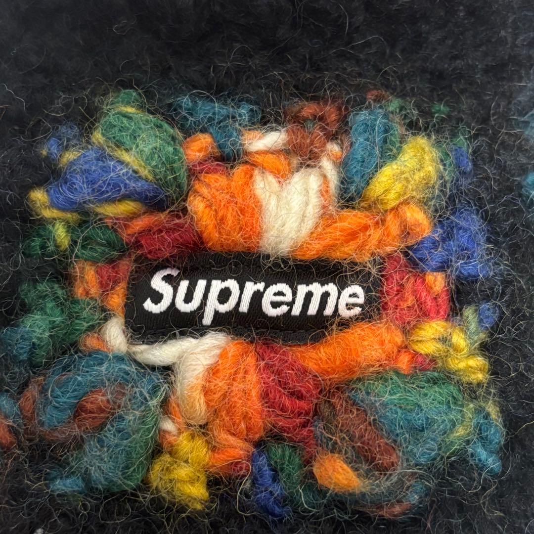 Supreme 25ss Crochet Beanie Black シュプリーム