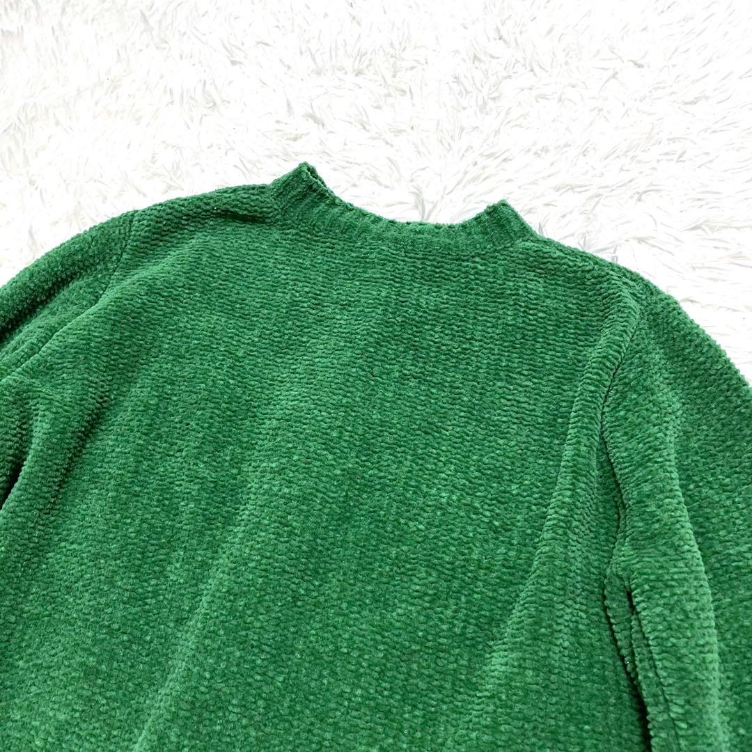 【美品】 パラスパレス コットン カーディガン カシミヤ混 バンドカラー