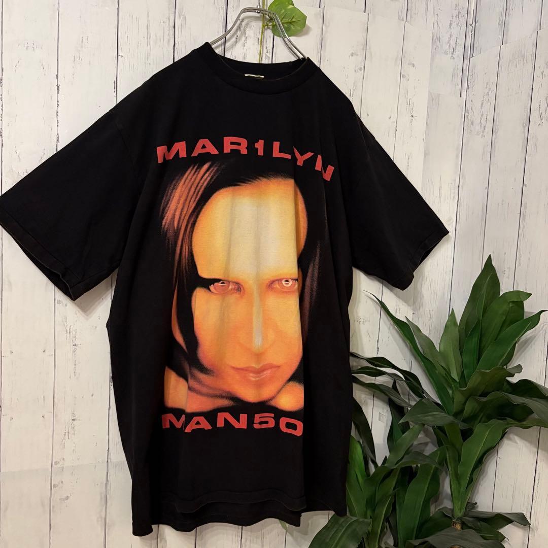 マリリンマンソン BIGGER THAN SATAN 90s anvil 古着