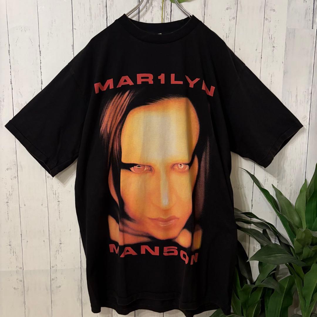 マリリンマンソン BIGGER THAN SATAN 90s anvil 古着