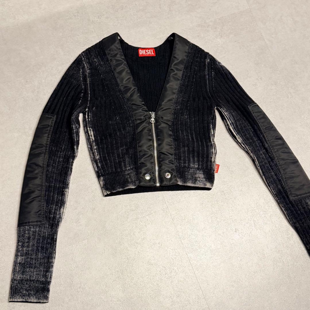 DIESEL ジップカーディガン