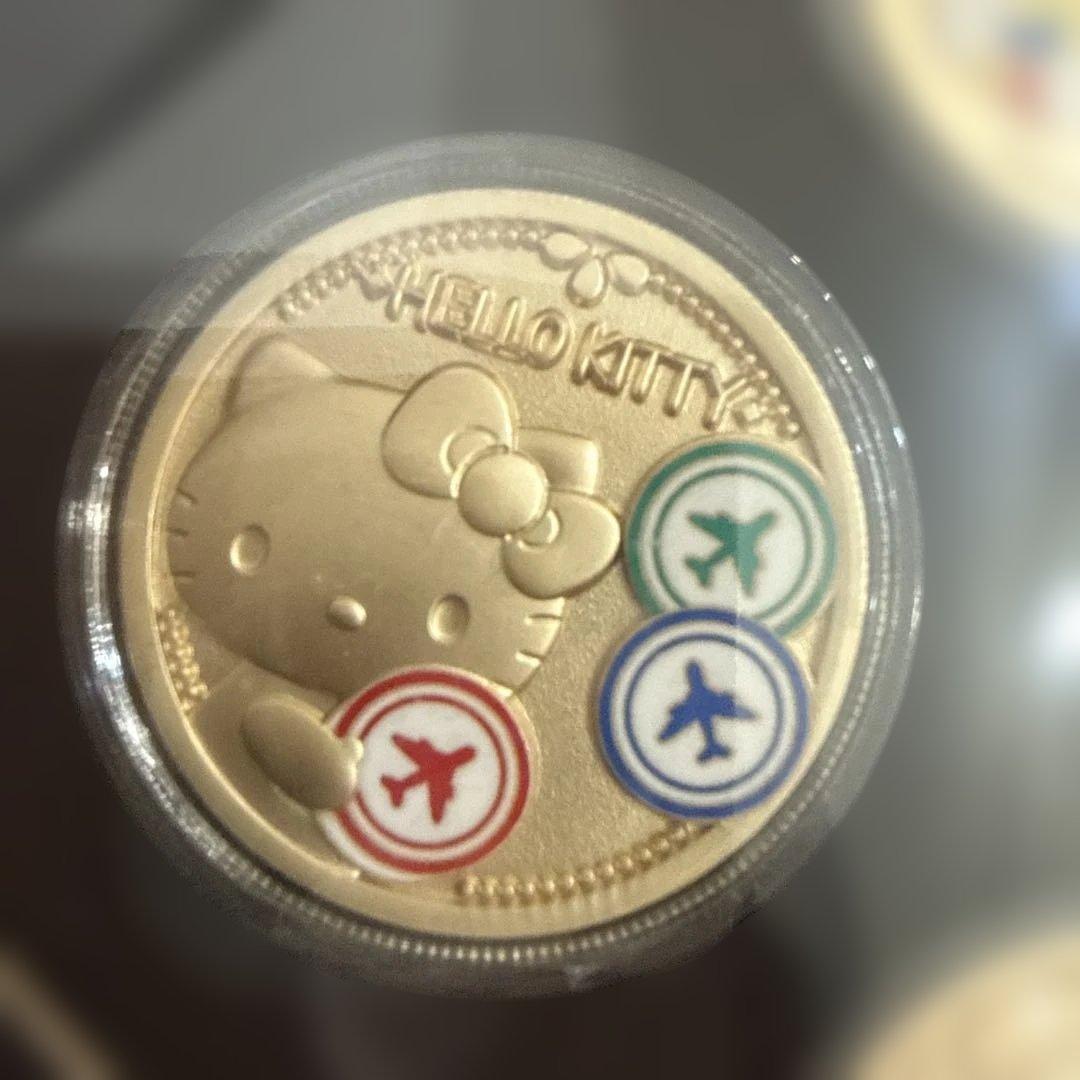 香港限定 サンリオキャラクターズ 記念硬貨 A レア キティ クロミ