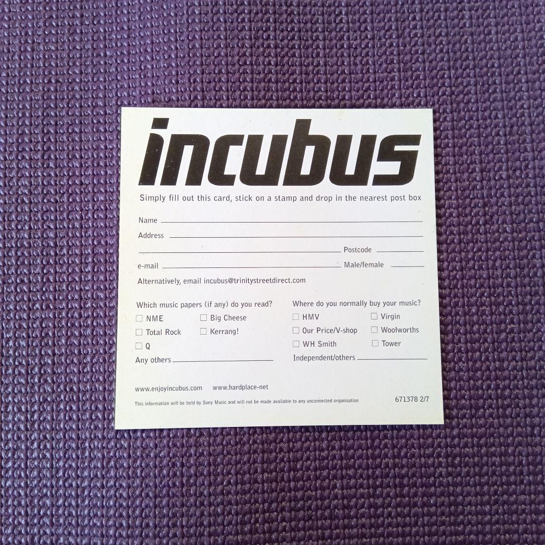 incubus レコード