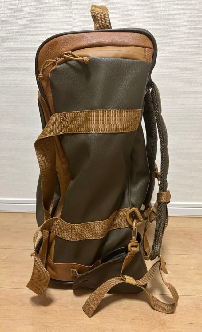 ワークマン ピックアップ　ボストンキャリー　3way オリーブ　美品