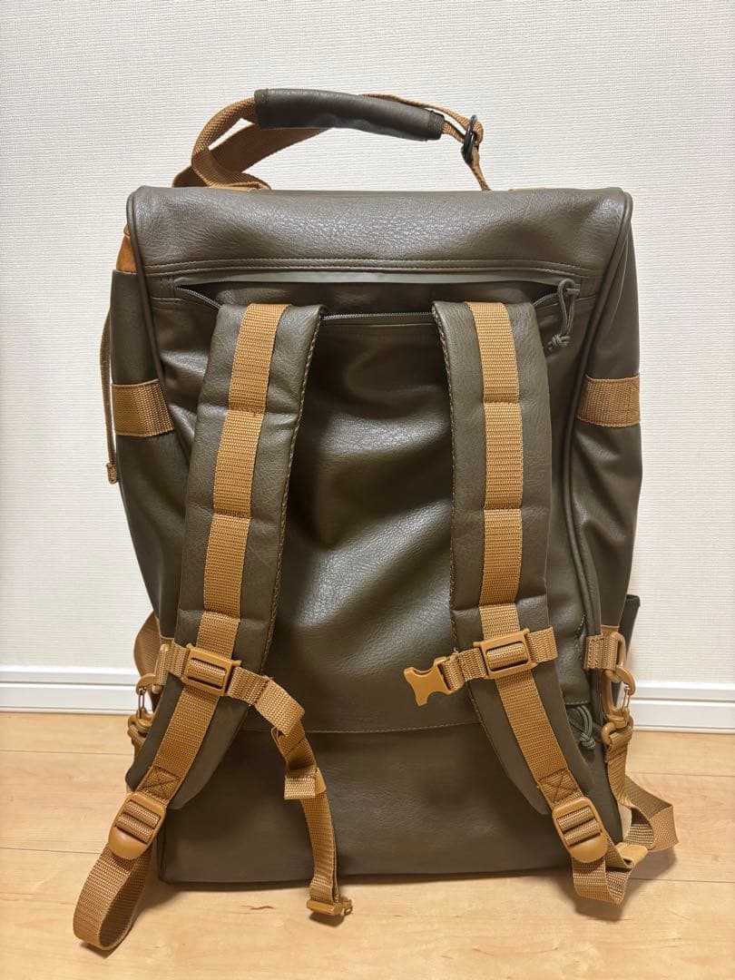 ワークマン ピックアップ　ボストンキャリー　3way オリーブ　美品