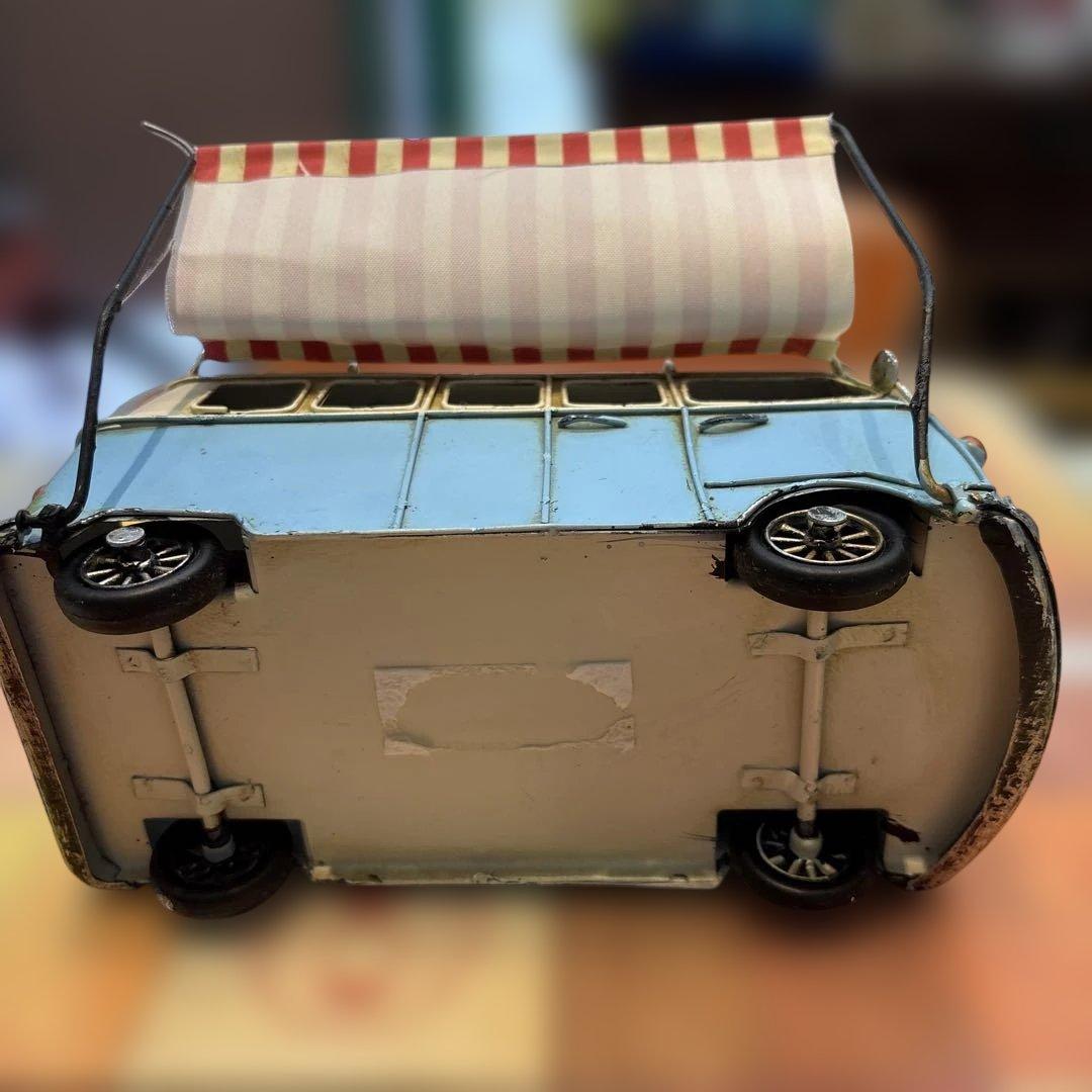 ワーゲンキャンピングカー　写真入れ　レトロカー　ユーズド加工